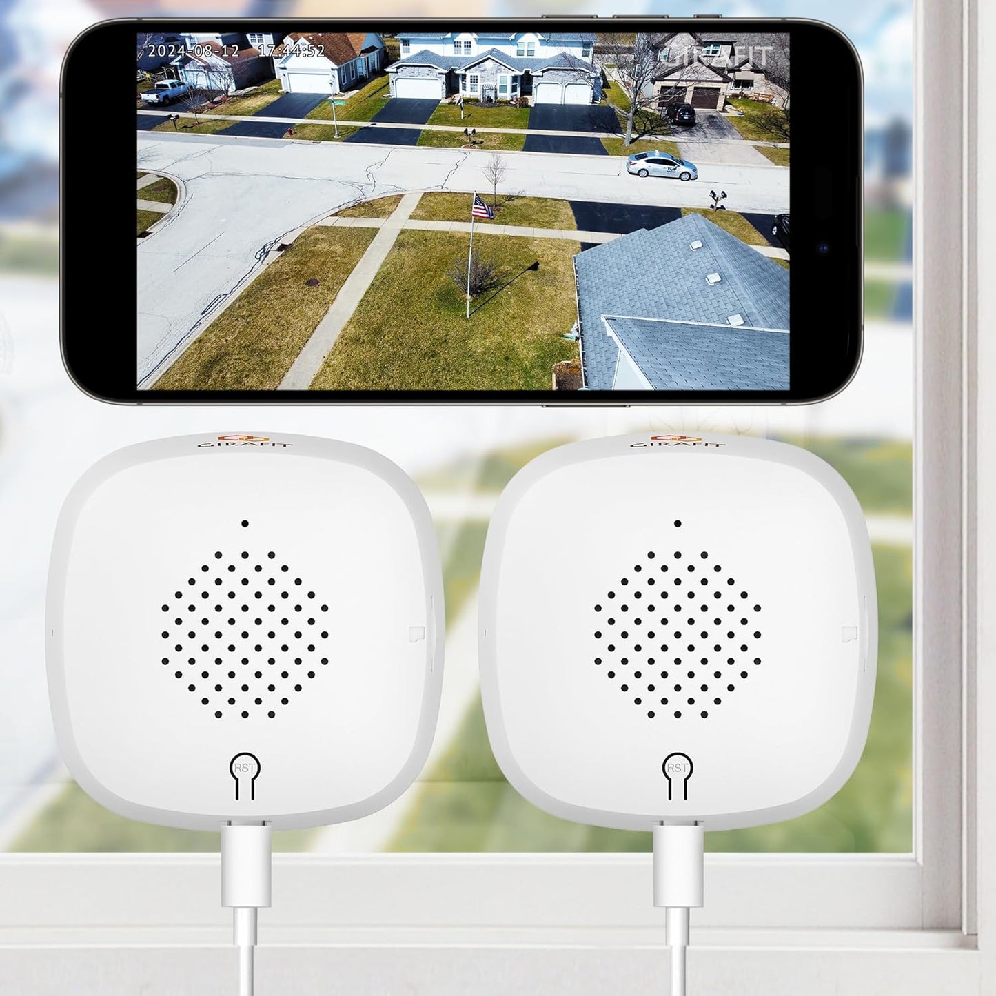 PerimeterWatch 2K Window Cam – Indoor Mount for Outdoor Security - Readi Gear