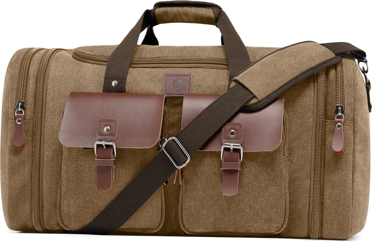 Timberline Vintage Duffel – Rugged Waterproof Waxed Canvas Travel Bag (50L & 60L)