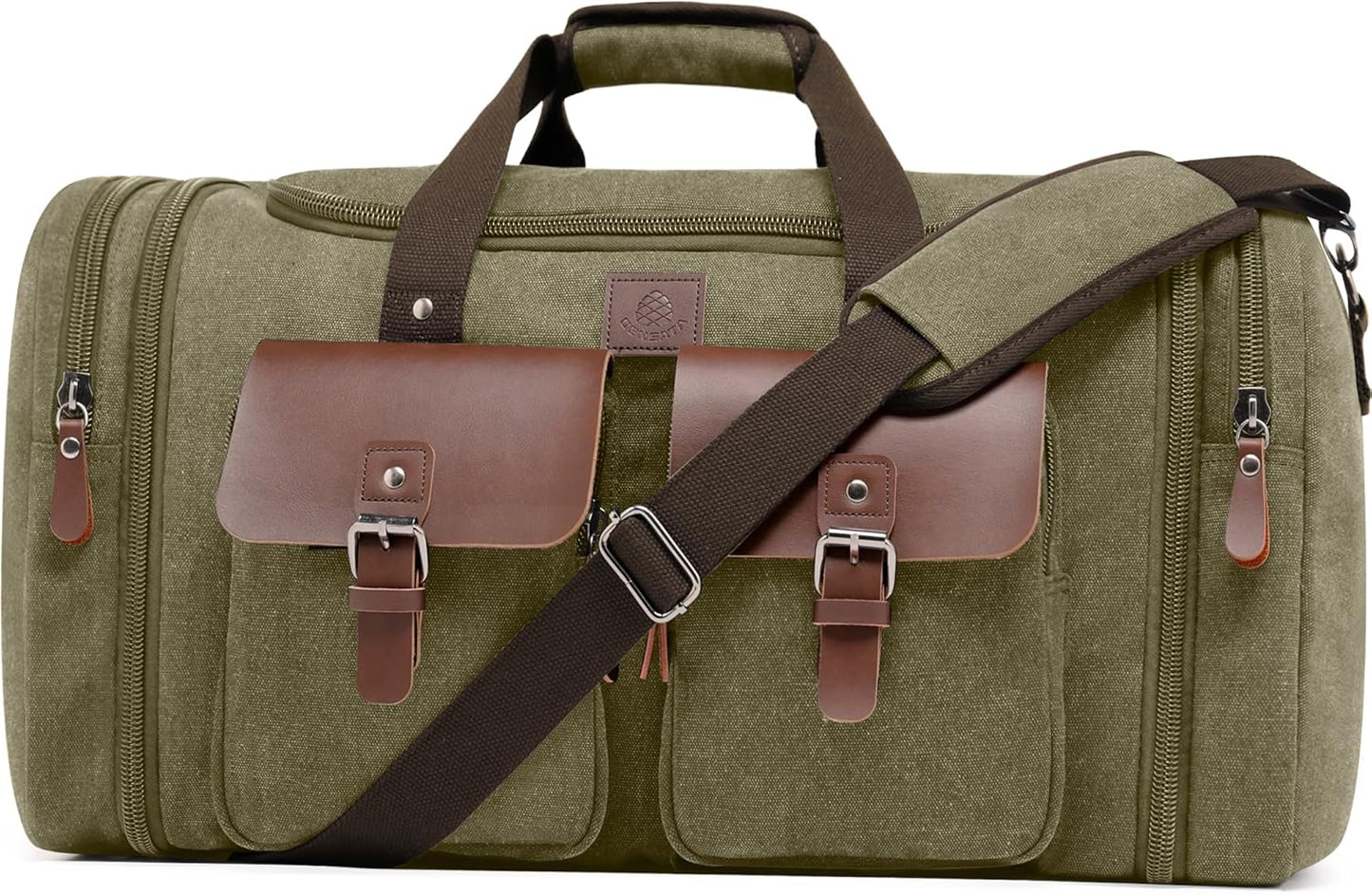 Timberline Vintage Duffel – Rugged Waterproof Waxed Canvas Travel Bag (50L & 60L)