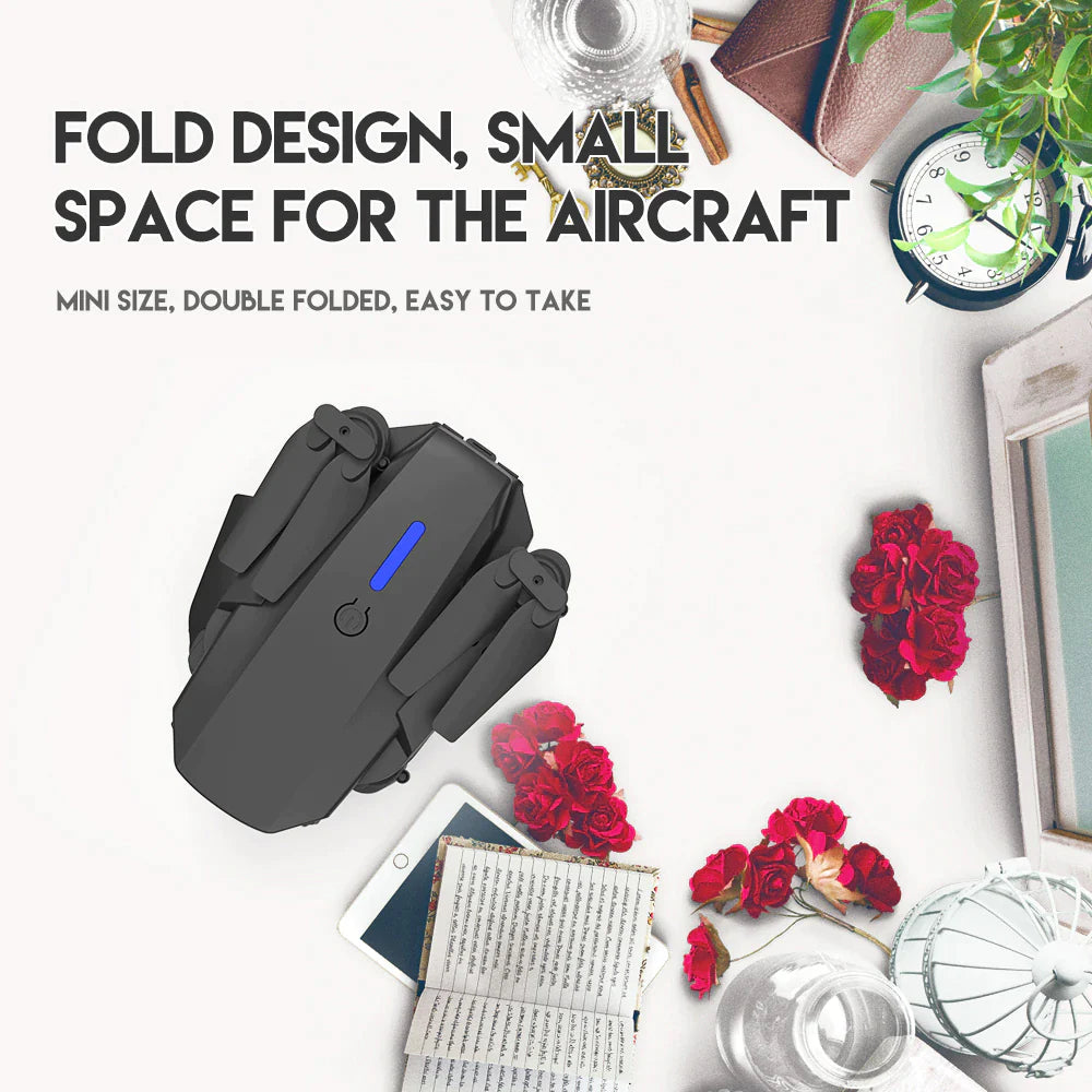SkyCapture 4K HD Dual Camera Foldable Drone +4 Battery - Dual Camera Drone Readi Gear