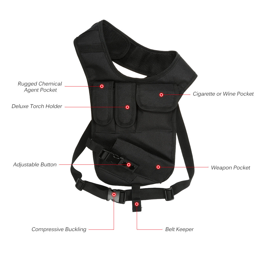 CovertOps Tactical Underarm Holster Vest - CovertOps Tactical Underarm Holster Vest Readi Gear