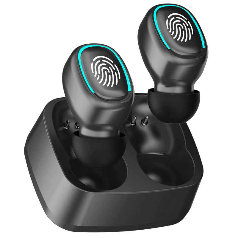 Touch Light Bluetooth Earbuds: Anti-Sweat, HD Stereo Sound - Wireless Bluetooth Earbuds Readi Gear