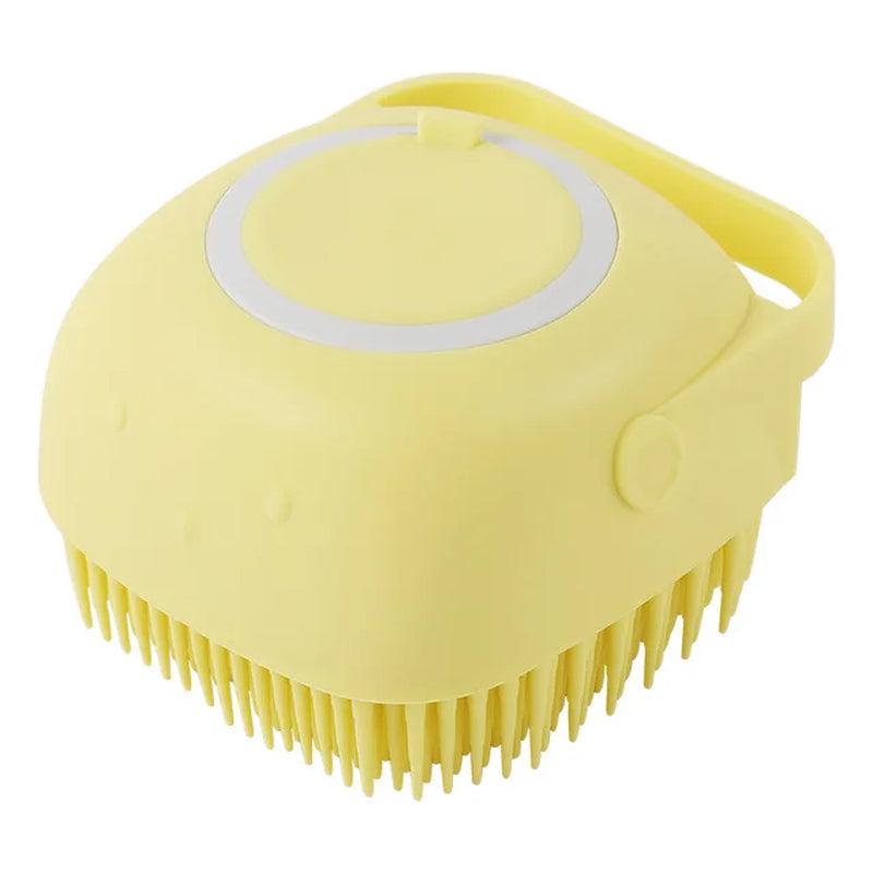 PupSpa Silicone All-in-One Bath Brush & Massager - Dog grooming bath brush Readi Gear