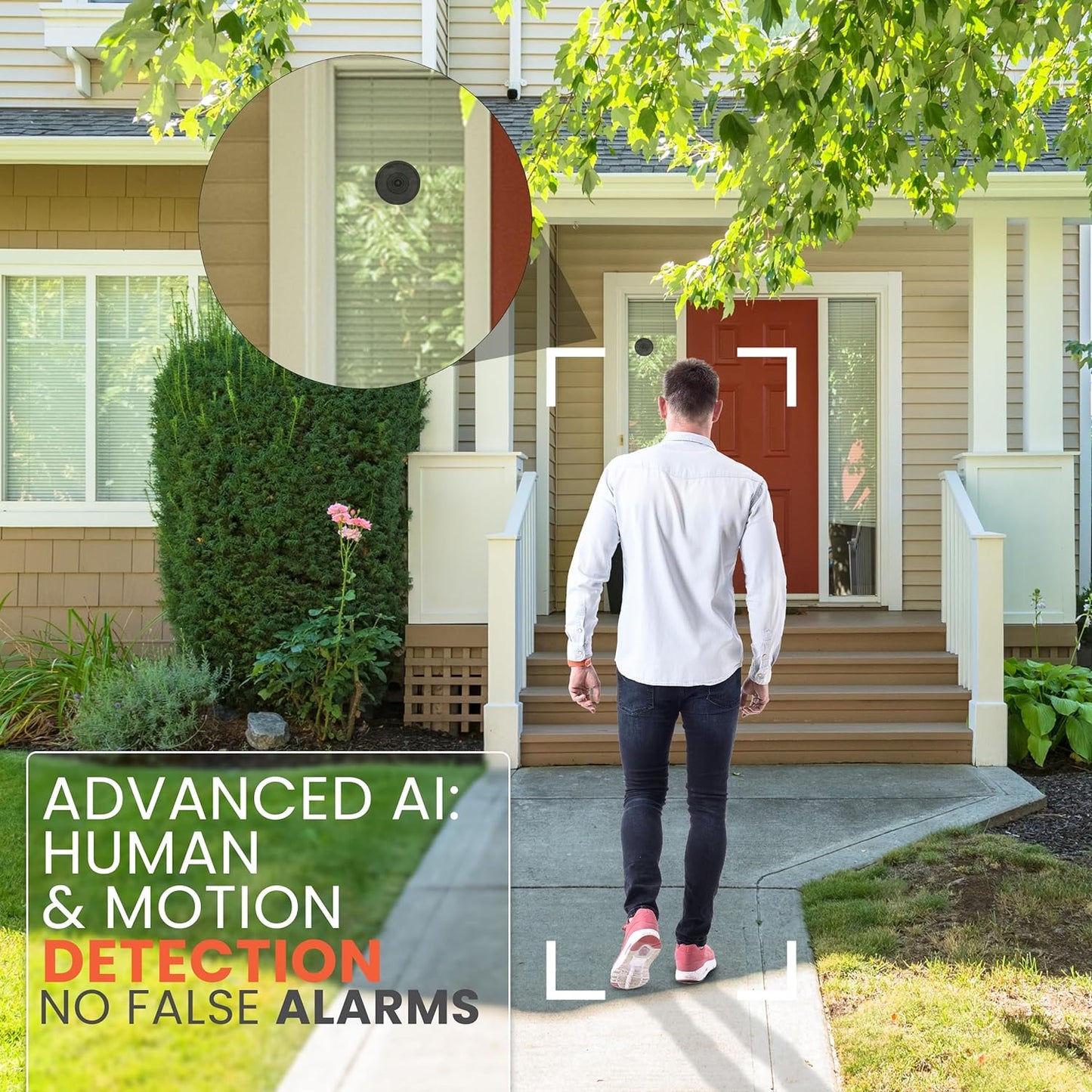 HomeShield 2K Window Camera – Install Inside, Monitor Outside - Security Camera Readi Gear