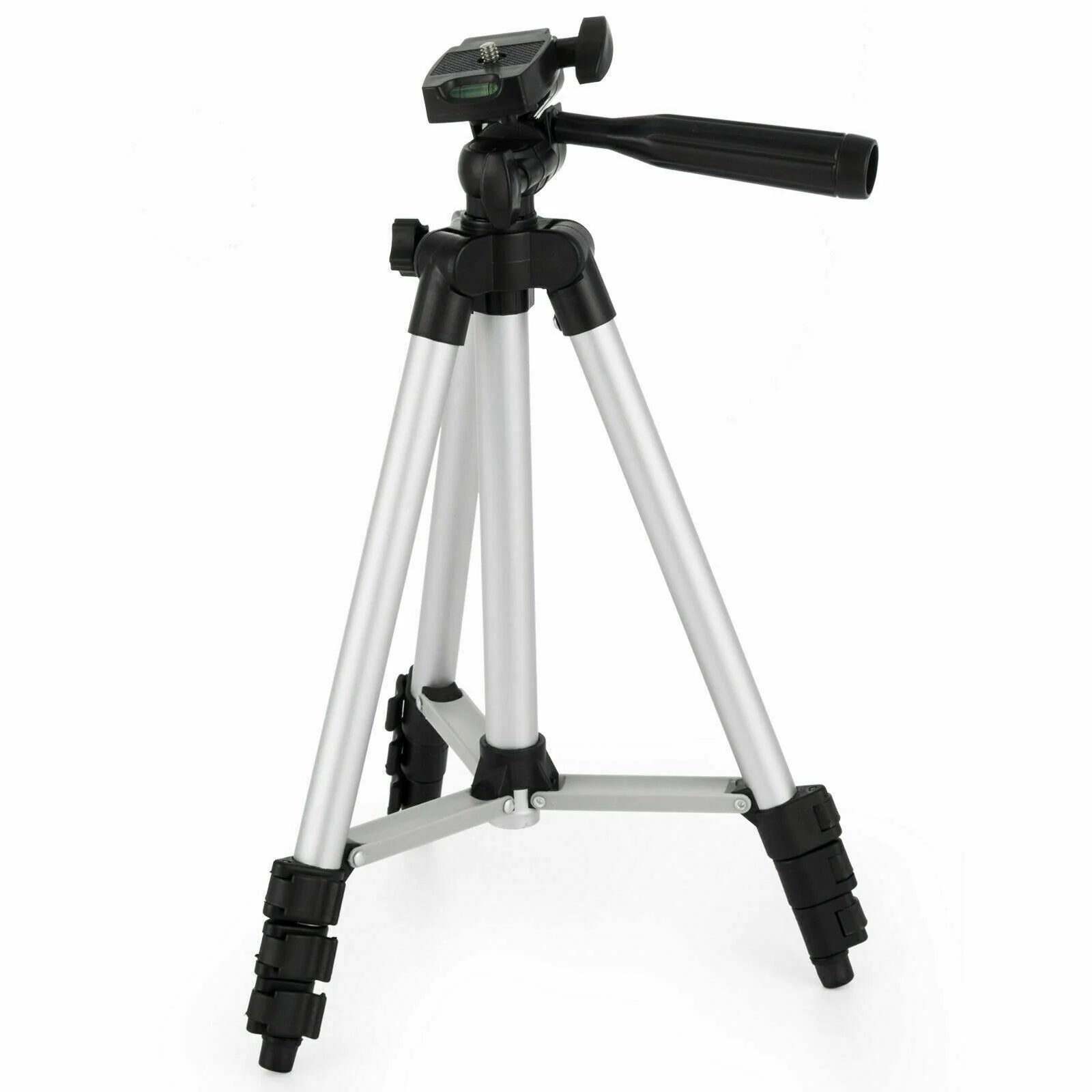 360° Swivel Camera Tripod Stand & Phone Holder for iPhone, Samsung + Bag - Readi Gear