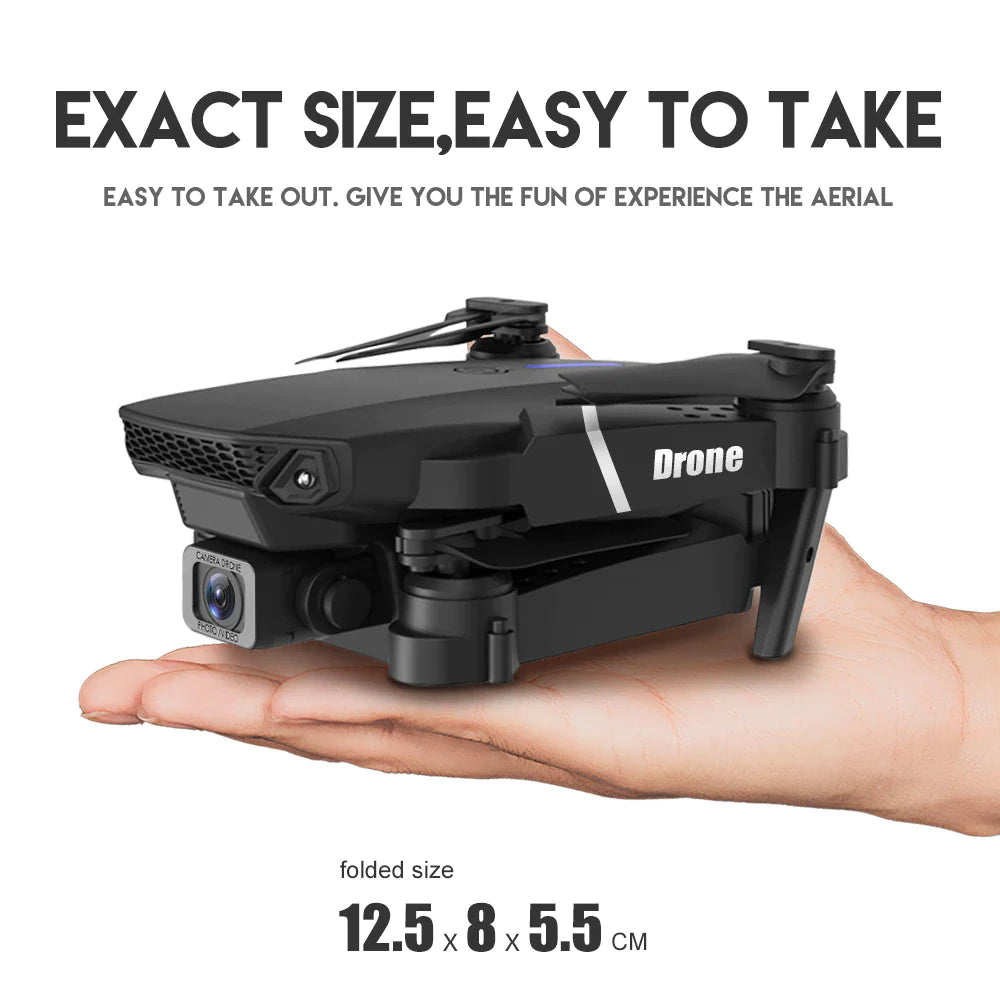 SkyCapture 4K HD Dual Camera Foldable Drone +4 Battery - Dual Camera Drone Readi Gear