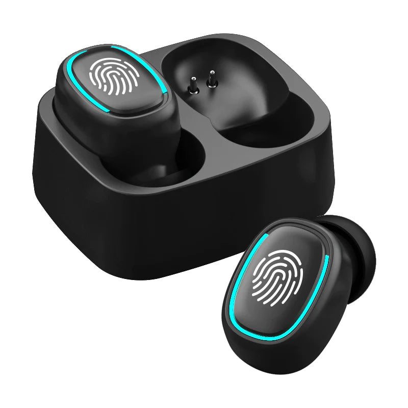 Touch Light Bluetooth Earbuds: Anti-Sweat, HD Stereo Sound - Wireless Bluetooth Earbuds Readi Gear