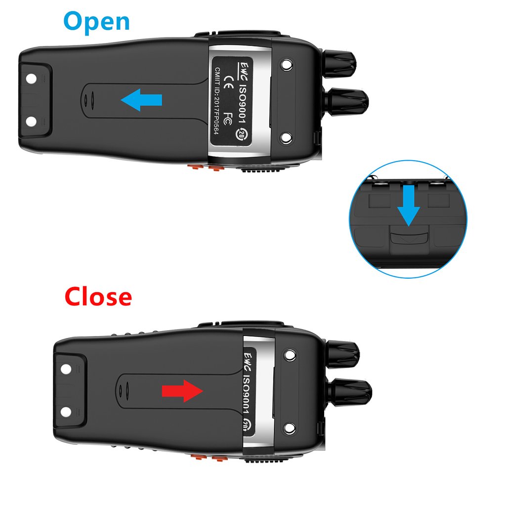 Baofeng BF-888S Walkie Talkie 2-Pack - UHF 400-470MHz, 16 Channels, Earpiece - Baofeng BF-888S Walkie Talkie 2-Pack - UHF 400-470MHz, 16 Channels, Earpiece Readi Gear
