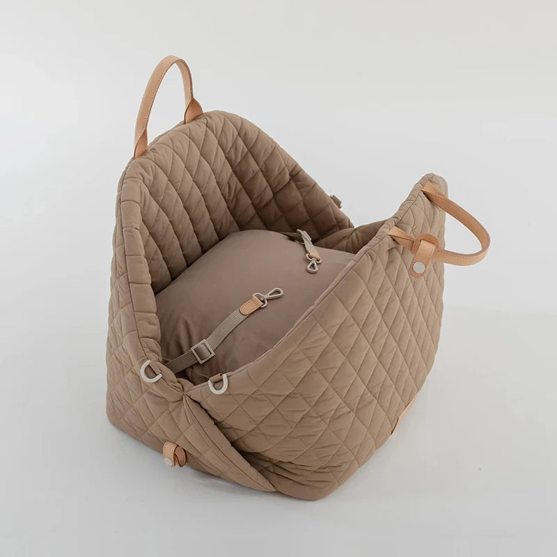 PlushPet Travel Tote - Portable & Waterproof Dog Carrier - Pet Carrier Travel Tote Readi Gear