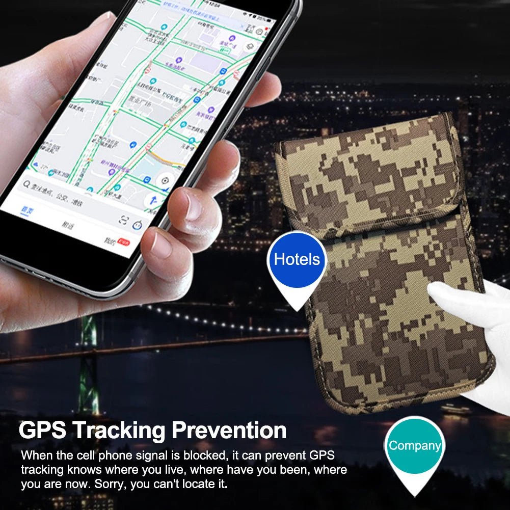 PrivacyArmor Anti-Hacking Faraday Pouch for Cell Phones & Key Fobs - Faraday Phone Pouch Readi Gear