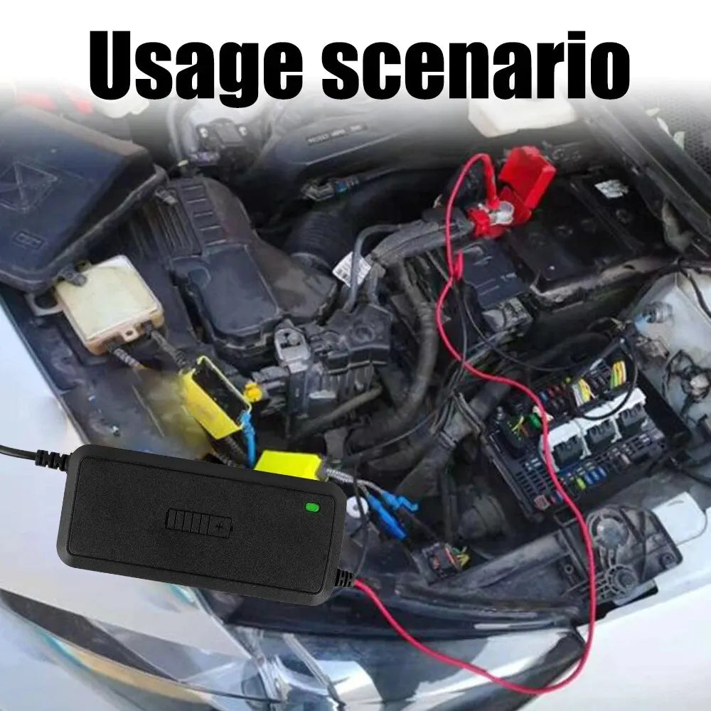 ChargeMaster 12V 5A Intelligent Fast Car Battery Charger - Car Battery Charger Readi Gear