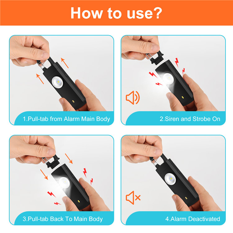 GuardianAlert - Personal Safety Alarm - Personal Safety Alarm Readi Gear