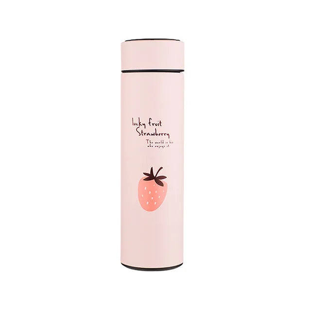 Lucky Fruit Thermal Bottle for Kids with LED Temp Display - 500 ml - Smart travel thermos Readi Gear
