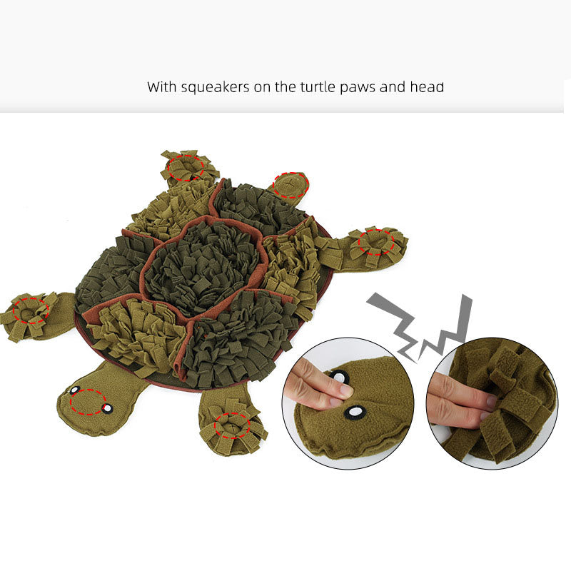 ZenTurtle Snuffle Mat for Dogs - Stress Relief, Training & Feeding - Dog Snuffle mat Readi Gear
