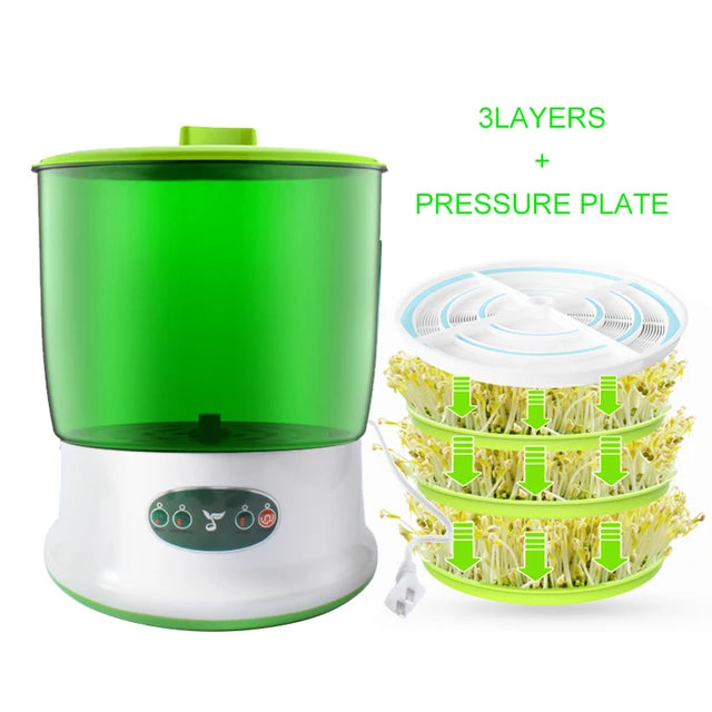 SproutGenie Home Bean Sprout Growing System - Sprout growing machine Readi Gear