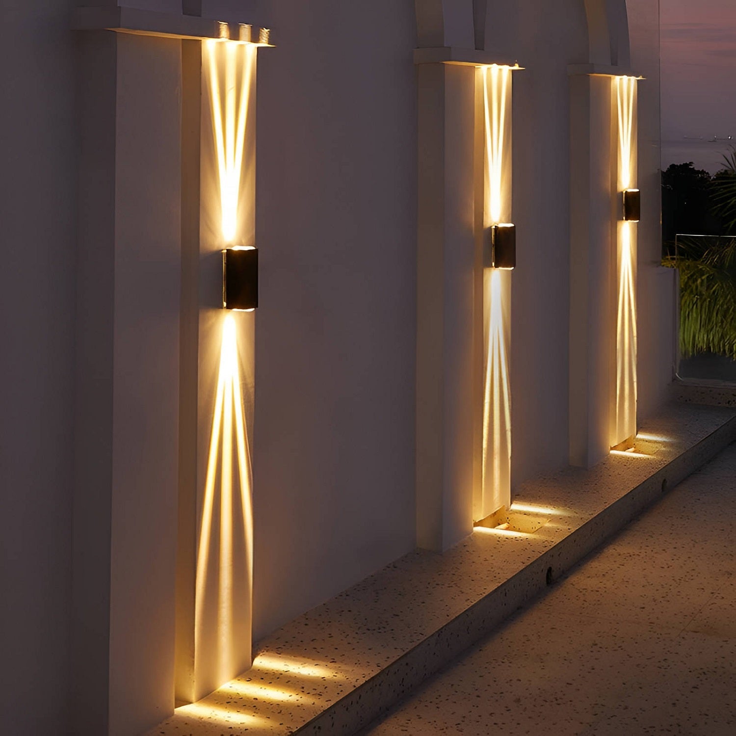 LumaGuard 3-Beam LED Waterproof Wall Light - Wall Light Readi Gear