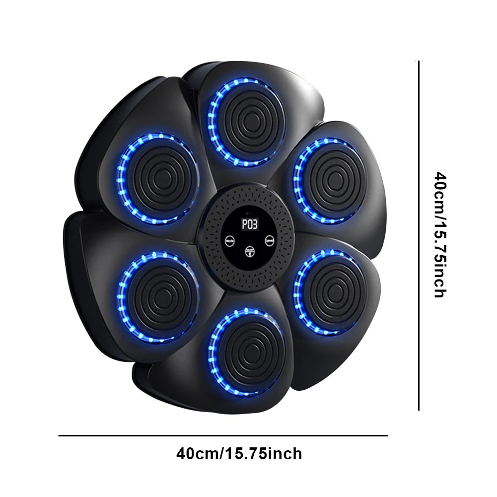 PunchBeat Bluetooth Boxing Target - Adjustable Speed, RGB Lights & Music - Punching Bluetooth Boxing Targets Readi Gear