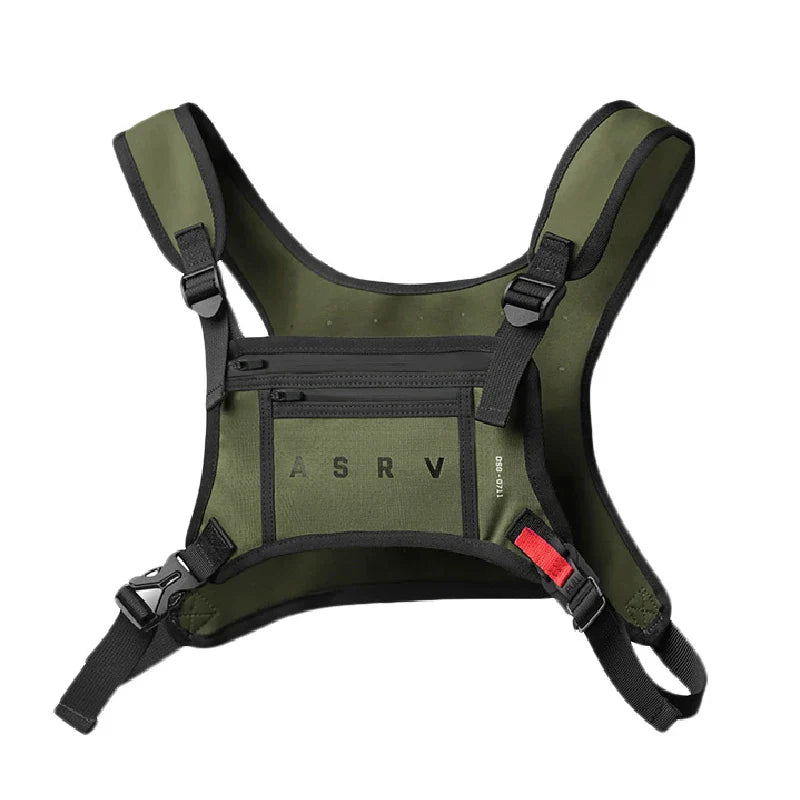 XMotion Chest Pack – Hands-Free, Minimalist Phone & Gear Organizer
