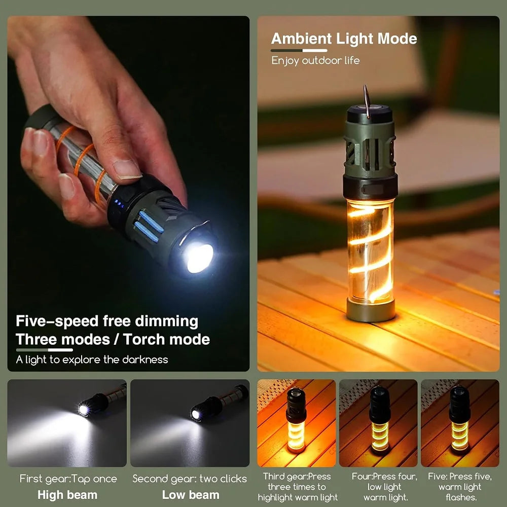 BrightCamp 3-in-1 Rechargeable Mosquito Repellent Lantern with Tripod - Mosquito repellent light Readi Gear