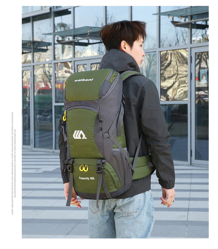 RidgeRunner 50L Large Capacity Waterproof Hiking Backpack - RidgeRunner 50L Large Capacity Waterproof Hiking Backpack Readi Gear