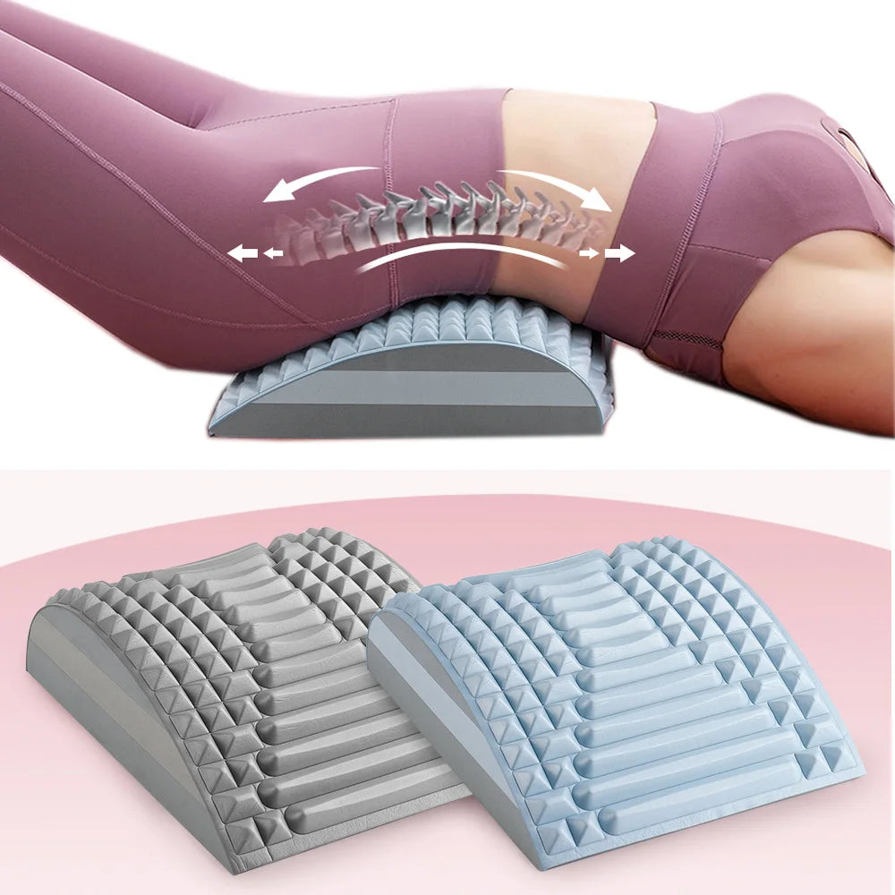 LumbarEase Pain Relief Stretcher - Spine Support & Posture Corrector - Lumbar Support Stretcher Readi Gear