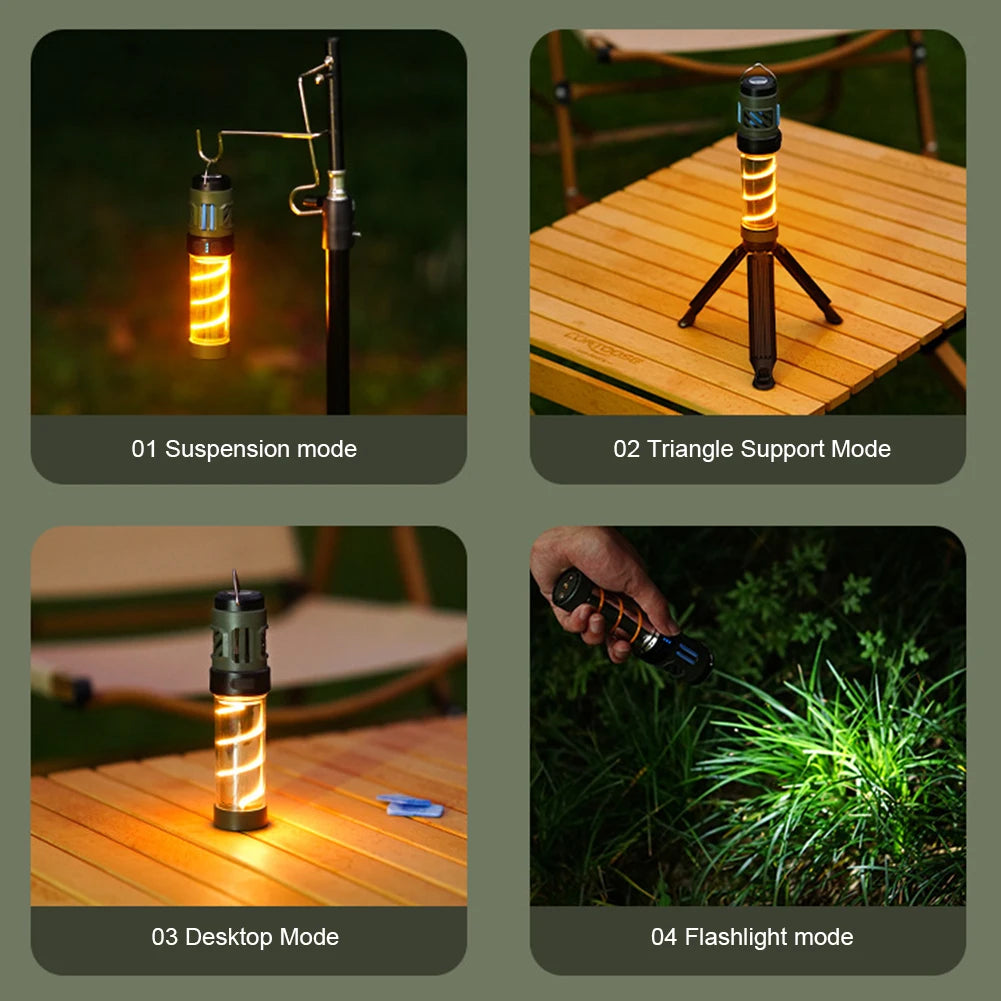 BrightCamp 3-in-1 Rechargeable Mosquito Repellent Lantern with Tripod - Mosquito repellent light Readi Gear