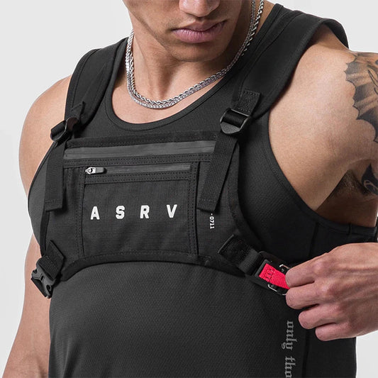 XMotion Chest Pack – Hands-Free, Minimalist Phone & Gear Organizer - Chest pack, gear organizer Readi Gear