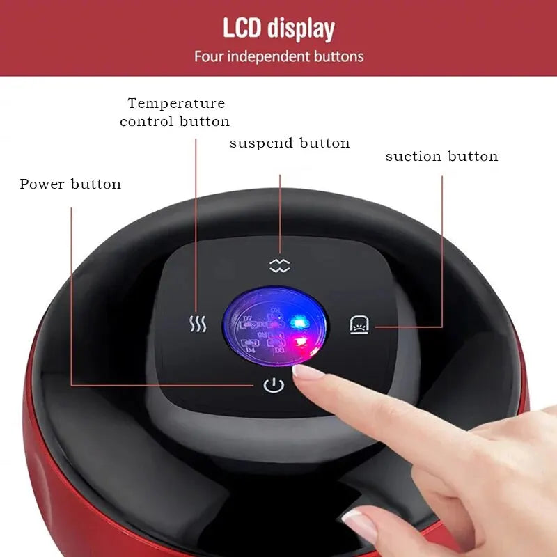Electric Vacuum Cupping Massager for Cellulite, Fat Burning & Pain Relief - Electric Cupping Massager Readi Gear
