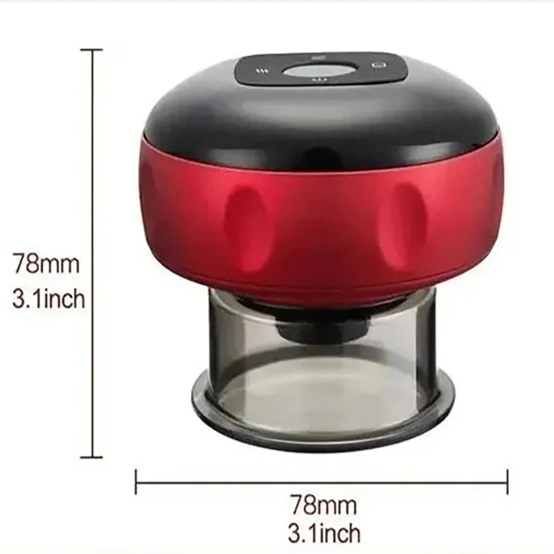 Electric Vacuum Cupping Massager for Cellulite, Fat Burning & Pain Relief - Electric Cupping Massager Readi Gear