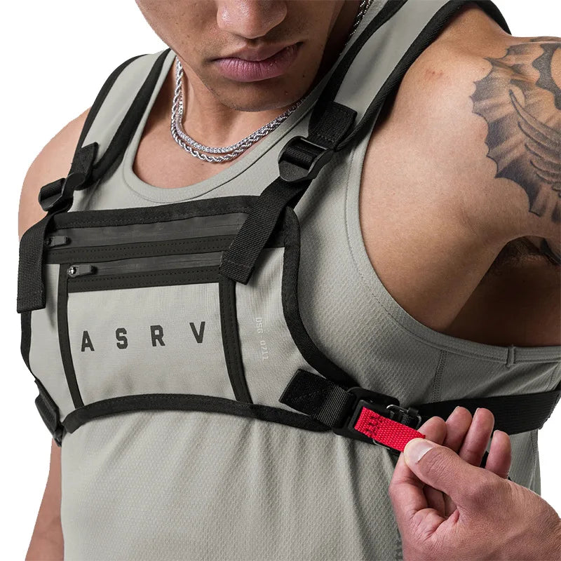 XMotion Chest Pack – Hands-Free, Minimalist Phone & Gear Organizer