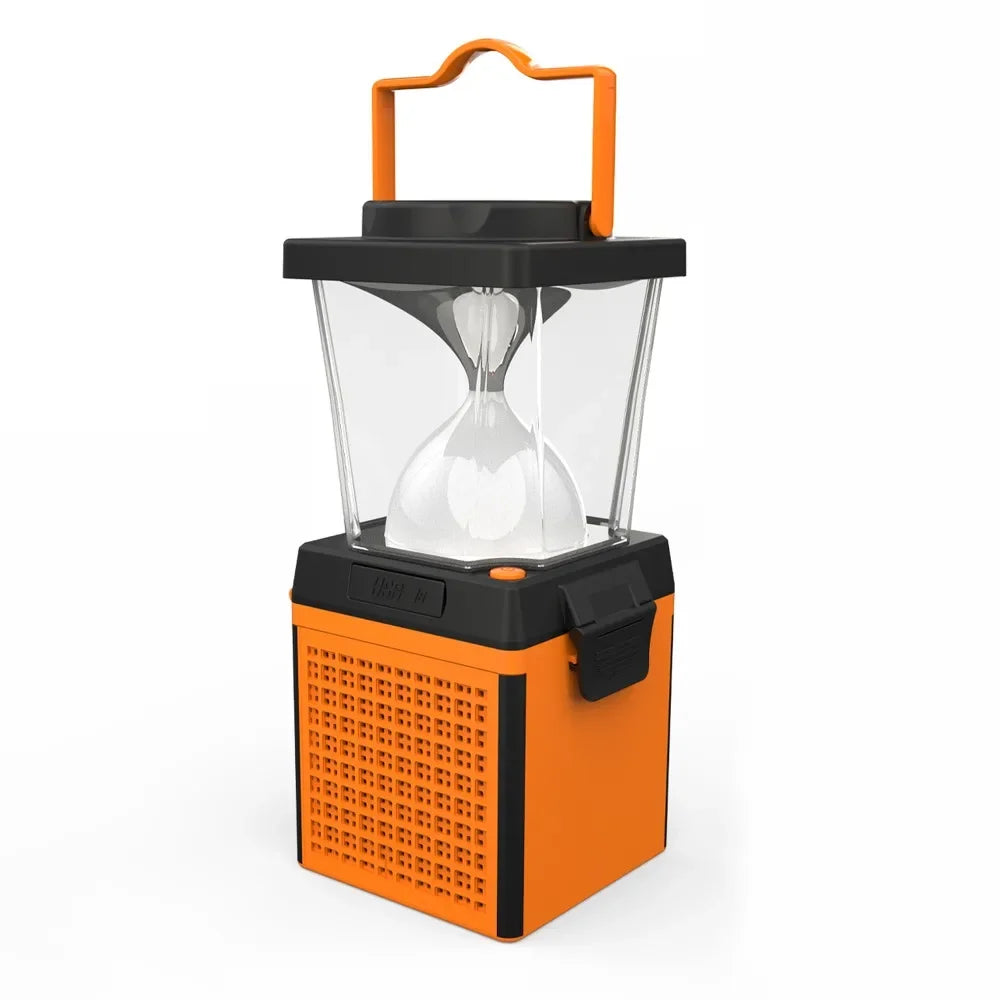 SaltLight 120-Hour Salt Water-Powered Lantern & USB Power Bank - Salt water powered lantern Readi Gear