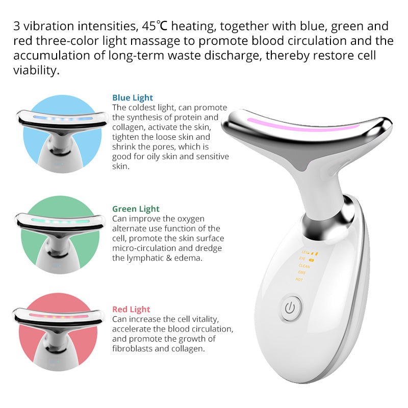 SkinRenew EMS Neck & Face Massager, Lifter & Wrinkle Remover - SkinRenew EMS Neck & Face Massager, Lifter & Wrinkle Remover Success Readi Gear