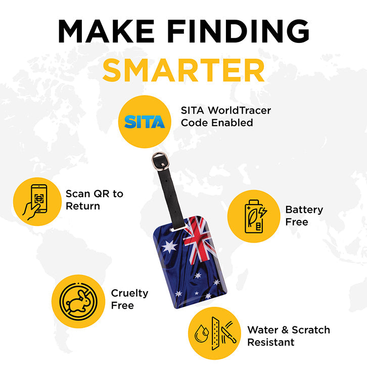 Smart Bag Security GPS Tag - Track & Protect Luggage with Ease - smart luggage tag with GPS tracker Readi Gear