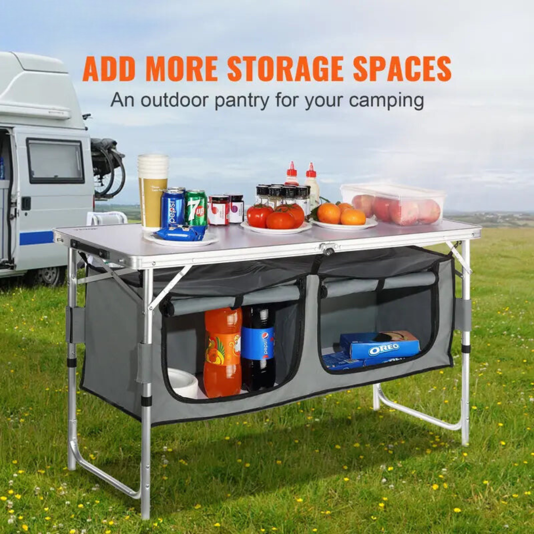 CampMaster Quick Setup Folding Table - Camping table Readi Gear