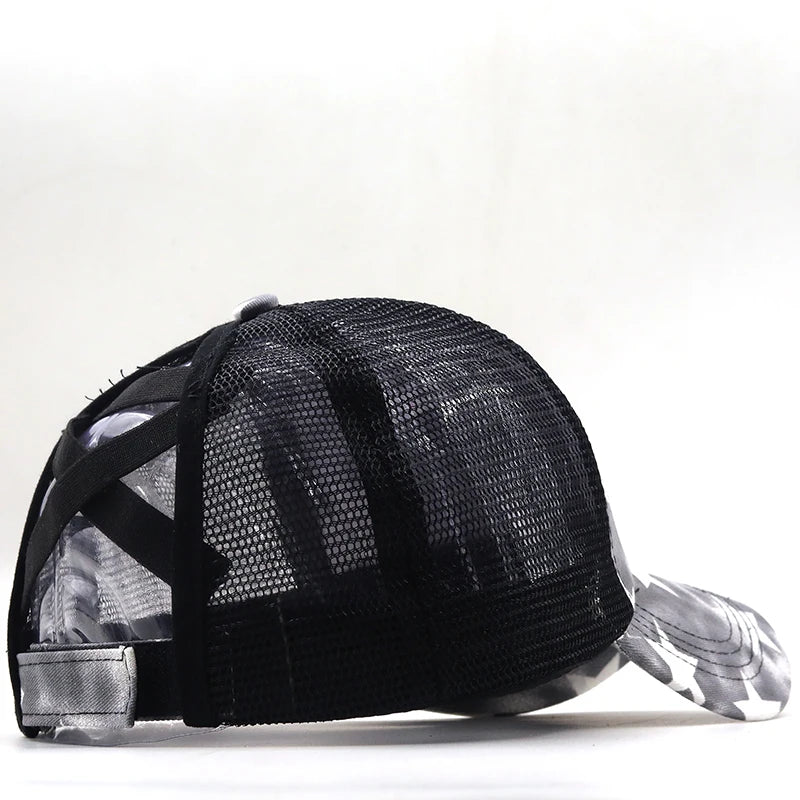Lady Liberty Mesh USA Flag & Stars Cap - Lady Liberty Mesh USA Flag & Stars Cap Readi Gear