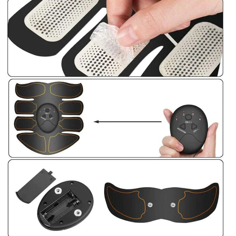 CoreMax EMS Toning Trainer: High-Intensity Abs, Arms & Hip Stimulator - EMS Toning Trainer Readi Gear