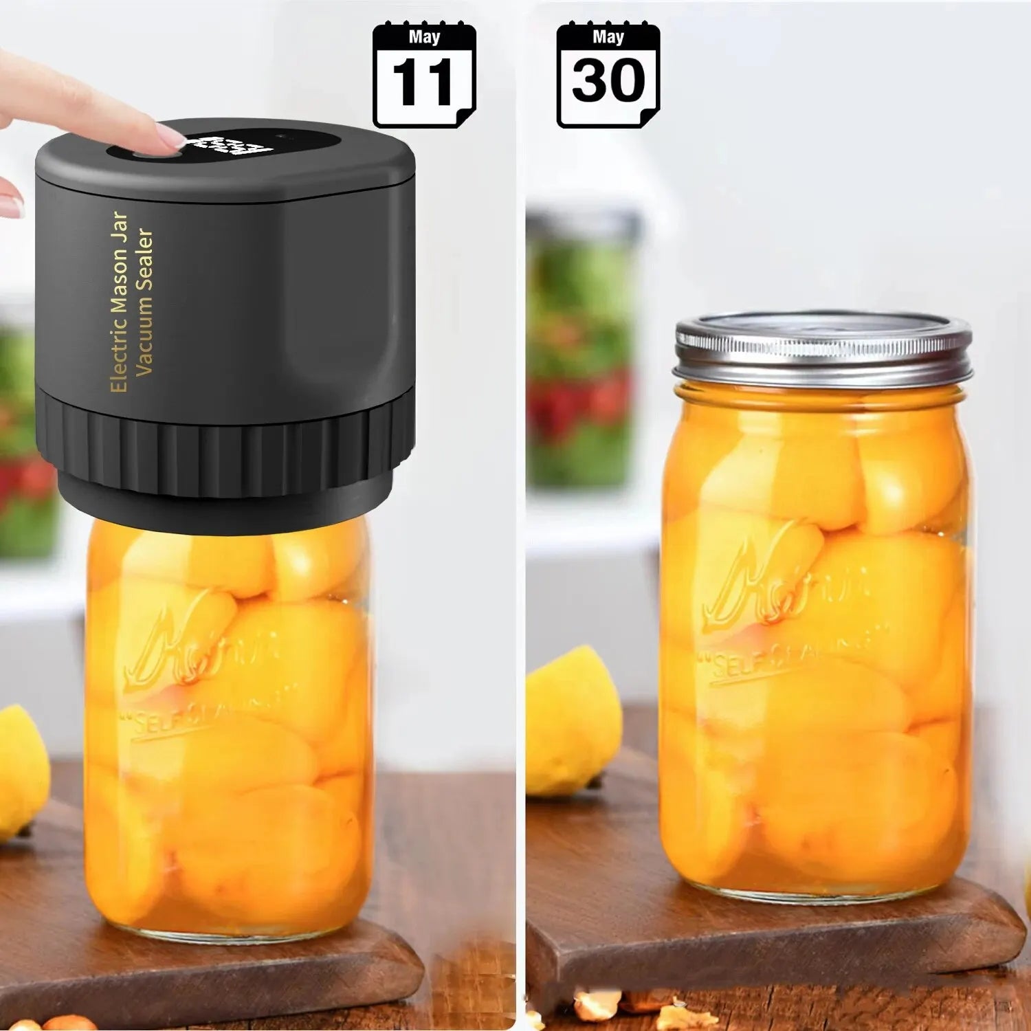 MasonSeal Cordless Mason Jar Vacuum Sealer - Mason Jar Vacuum Sealer Readi Gear