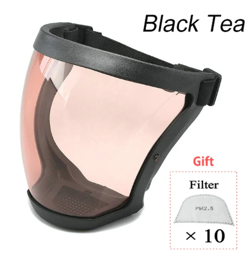 ClearGuard Full Face Shield - Anti-Fog Virus Protection Mask - Face shield Readi Gear