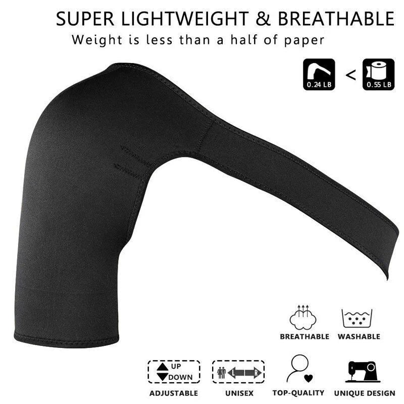 ProRelief Shoulder Brace - Adjustable Compression for Rotator Cuff Pain - Shoulder brace Readi Gear