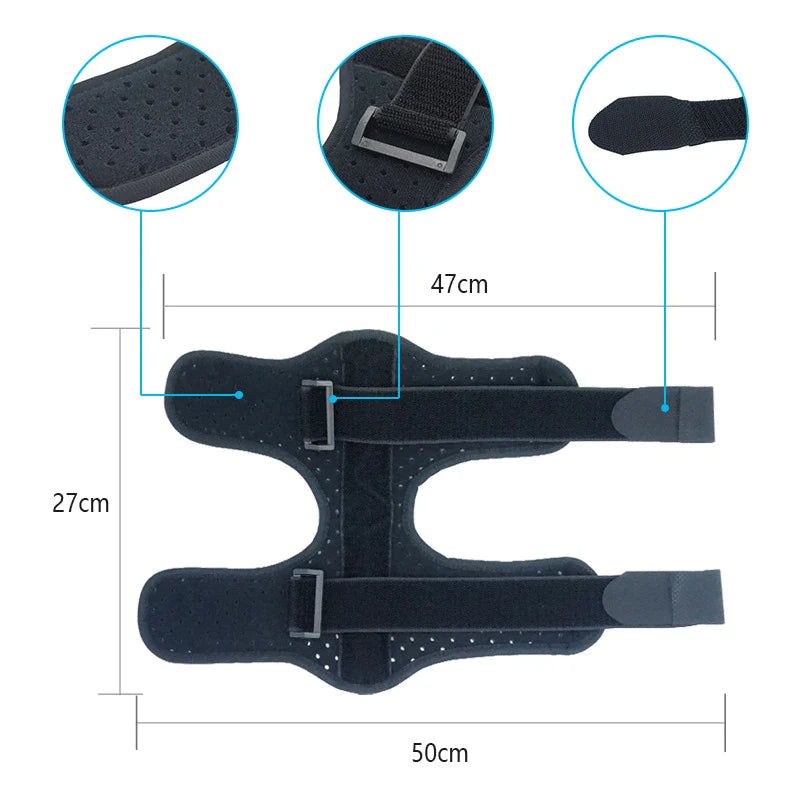 Plantar Relief Pro: Adjustable Night Splint & Foot Drop Brace - Plantar foot brace Readi Gear