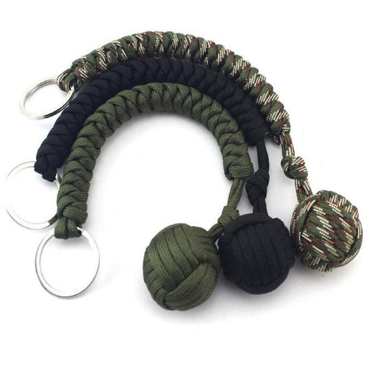 Multi-Function Self-Defense Survival Steel Ball Keychain - Multi-Function Self-Defense Survival Steel Ball Keychain Readi Gear