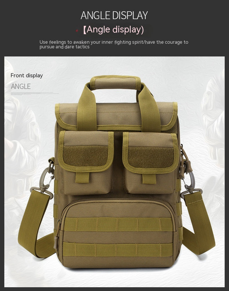 Tactical Trekker - Military Style Crossbody Sling Bag for Men and Women