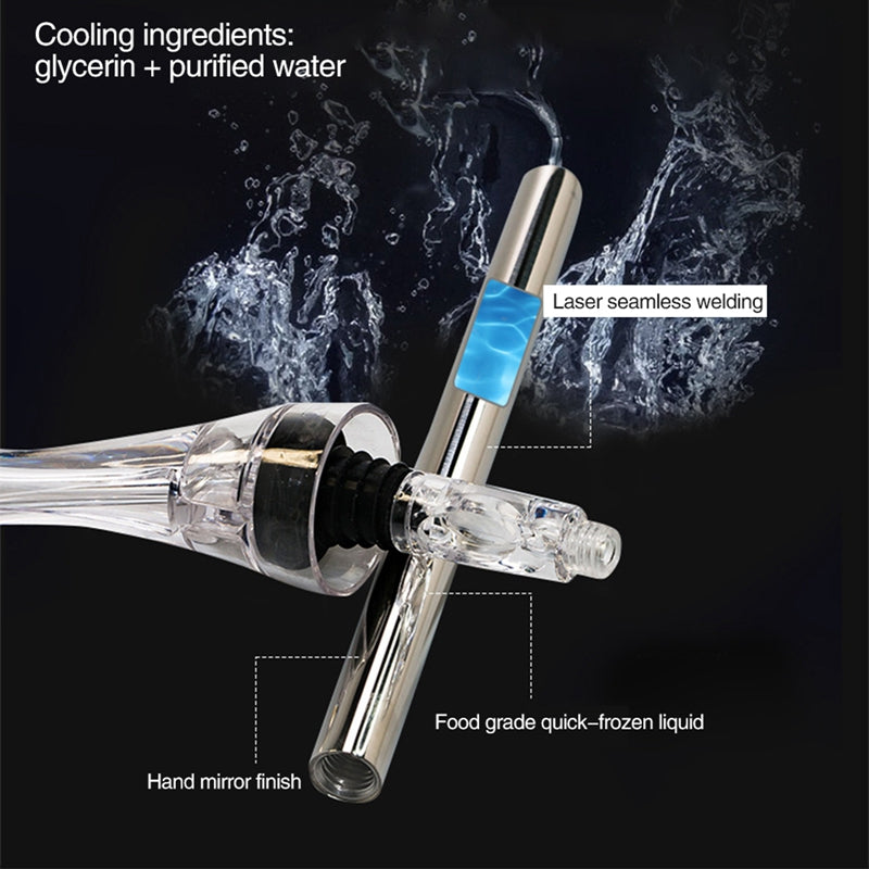 Stainless Steel Wine Chiller Stick: 3-in-1 Cooling Rod, Aerator & Stopper - Wine Chillers & Accessories Readi Gear