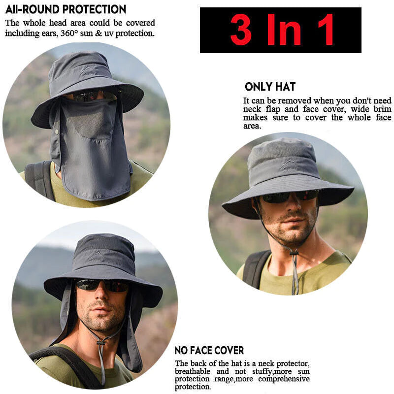 GearTop 360° Protection Sun Hat