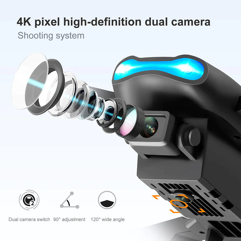 5G 4K GPS Drone X Pro - Foldable Quadcopter with Dual HD Cameras - 5G 4K GPS Drone X Pro | Foldable Quadcopter with Dual HD Cameras Readi Gear