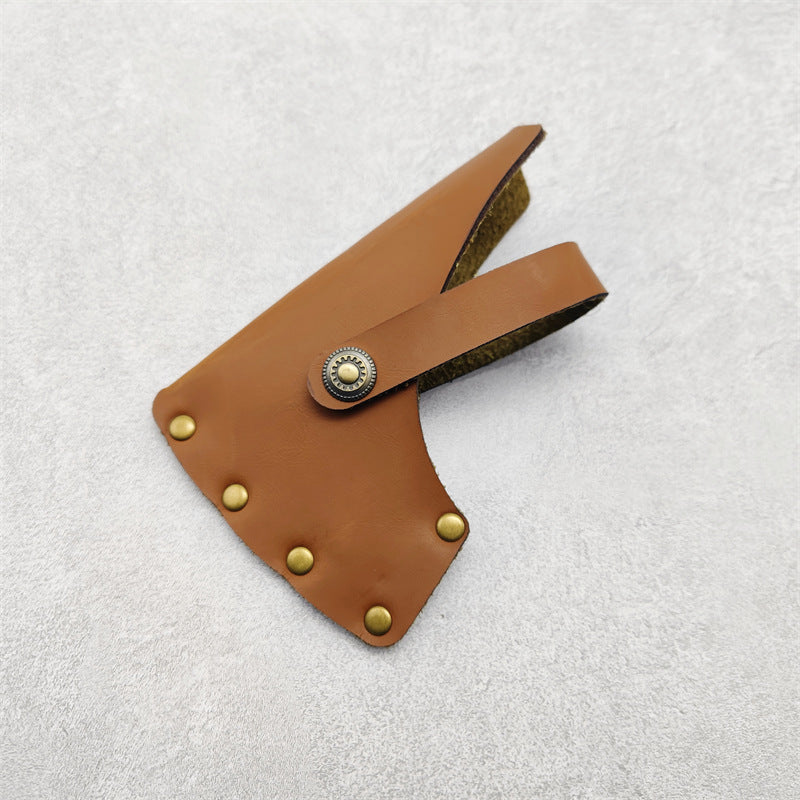 WildernessPro Universal Leather Axe Cover & Holster - Leather axe cover and holster Readi Gear