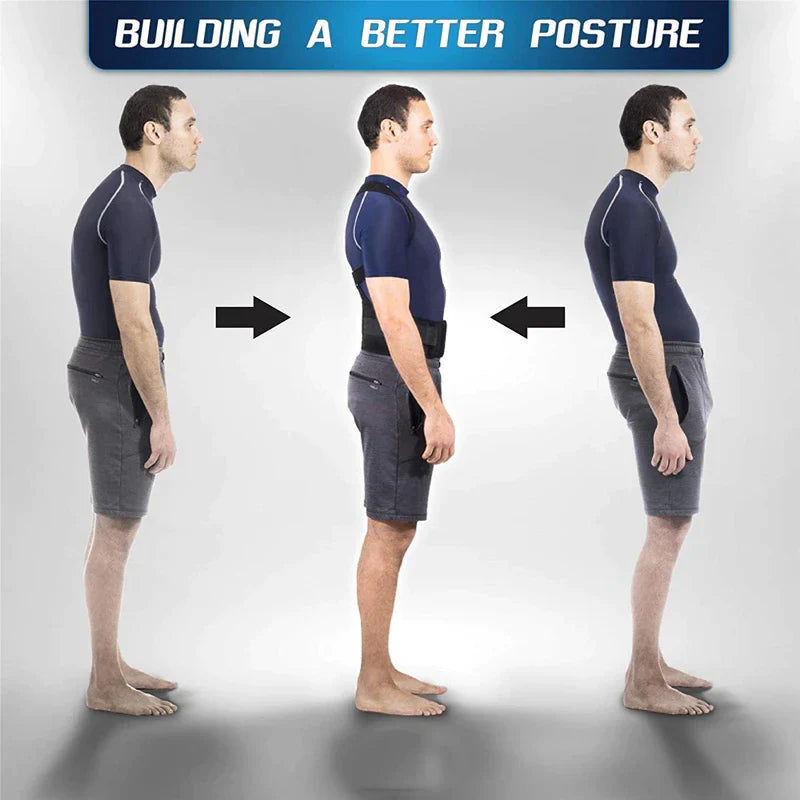 AlignPro Magnetic Posture Corrector - Adjustable Back Support Brace - Readi Gear