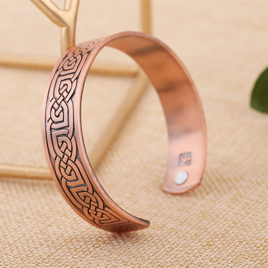 Spartan Vitality Men's Copper Magnetic Bracelet for Pain Relief - copper health bracelet Readi Gear