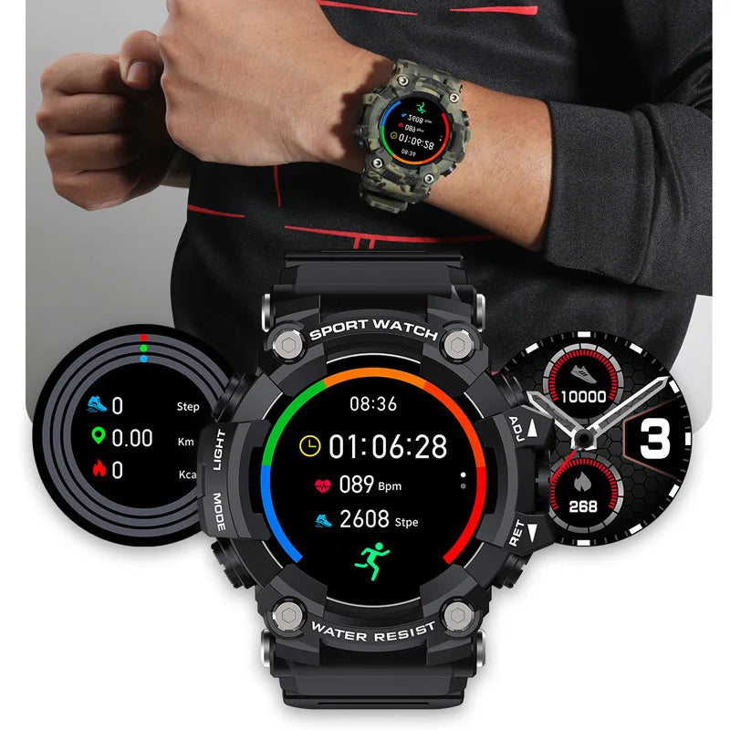 PulsePro Elite Waterproof Health Tracker Bluetooth Smartwatch - Readi Gear
