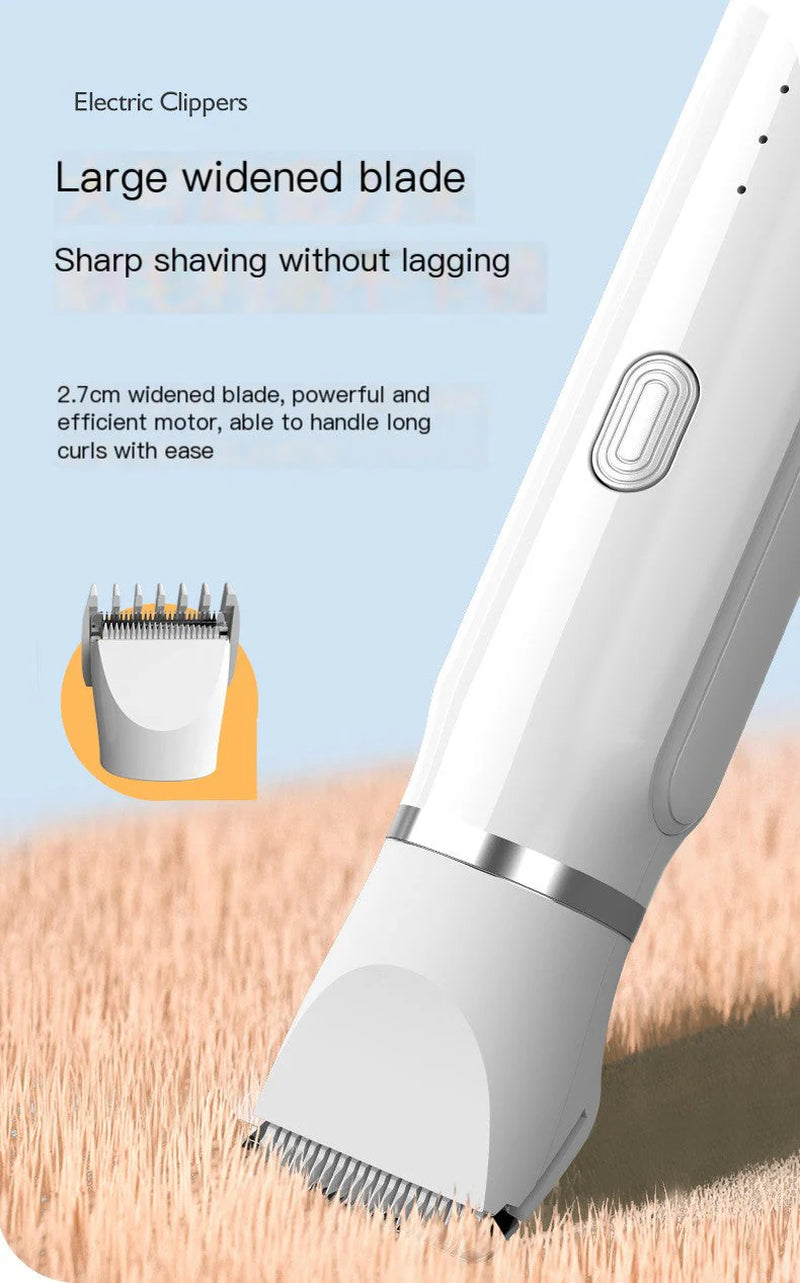 GentlePaws 4-In-1 Quiet Grooming Kit for Dogs & Cats - Pet Grooming Kit Readi Gear